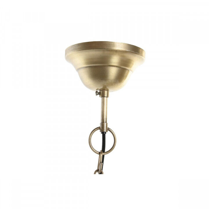 Plafondlamp DKD Home Decor Bruin Gouden Ijzer Mangohout 50 W 43 x 43 x 31 cm