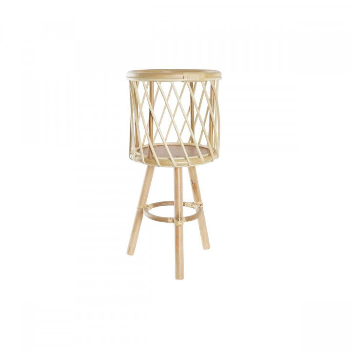 Planter DKD Home Decor Natural Bamboo Bali (28 x 28 x 60 cm)
