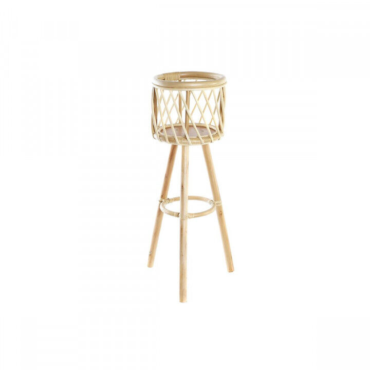 Planter DKD Home Decor 23 x 20 x 70 cm Natural Bamboo Bali