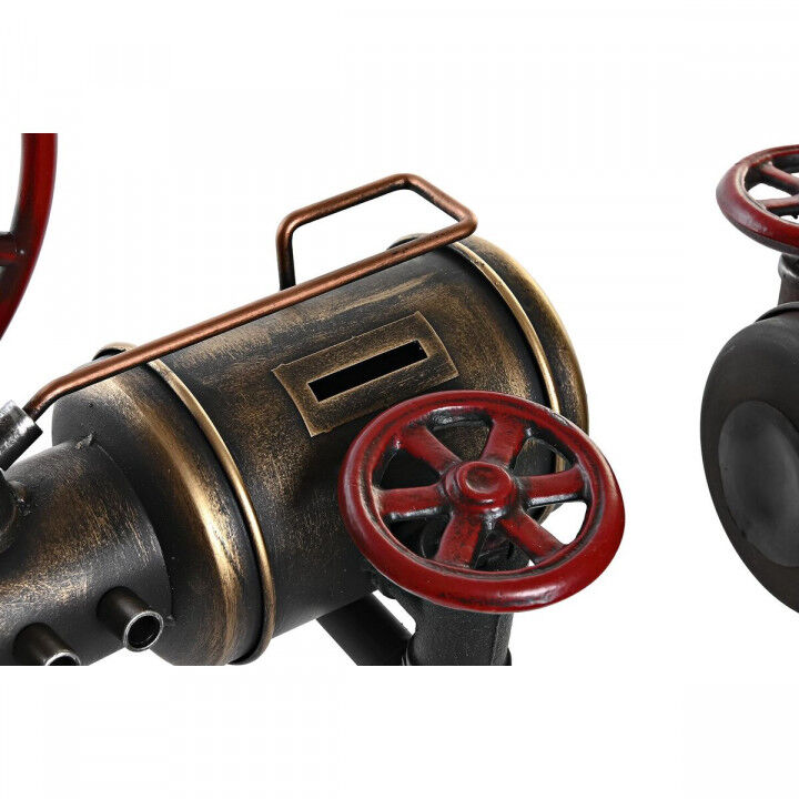 Tafelklok DKD Home Decor Gouden Zilverkleurig Vintage (2 Stuks)