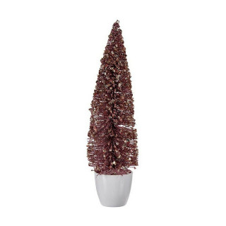 Kerstboom Krist+ Roze Gouden Plastic 10 x 38 x 10 cm