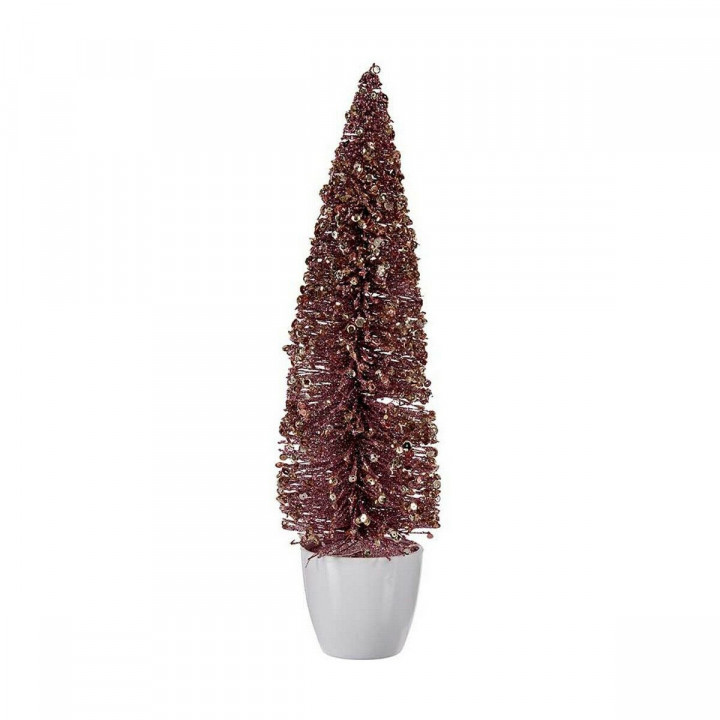 Sapin de Noël Krist+ Rose Doré Plastique 10 x 38 x 10 cm