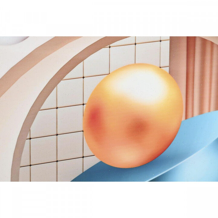 Quadro DKD Home Decor Alluminio Legno MDF 80 x 3 x 80 cm