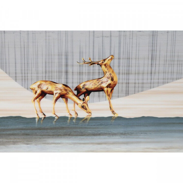 Painting DKD Home Decor Aluminium MDF Wood 80 x 3 x 160 cm