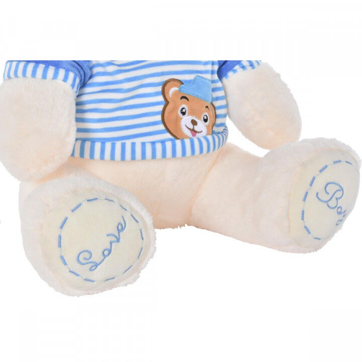 Knuffelbeer DKD Home Decor Beige Blauw Roze Kinderen Beer 25 x 25 x 50 cm (2 Stuks)