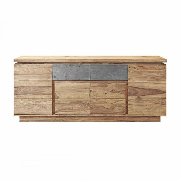 Sideboard DKD Home Decor Grey Natural Wood 175 x 45 x 72 cm