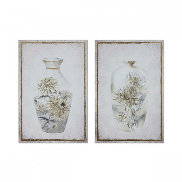 Tela DKD Home Decor Tela Legno MDF 50 x 1,8 x 70 cm