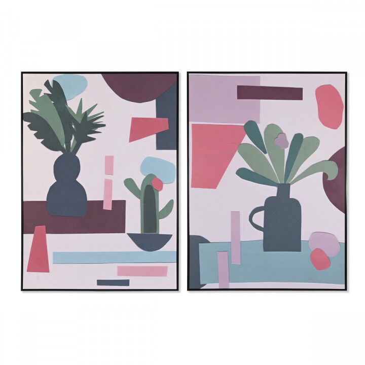 Canvas DKD Home Decor polystyrene Canvas 103 x 4,3 x 143 cm