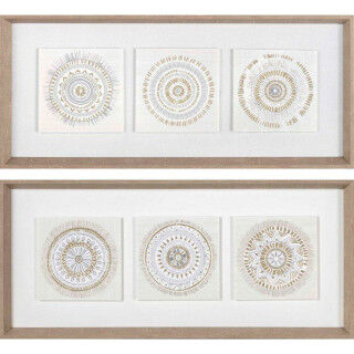 Canvas DKD Home Decor polyestyreen Canvas 61 x 3,8 x 26 cm 63,5 x 4 x 28,6 cm