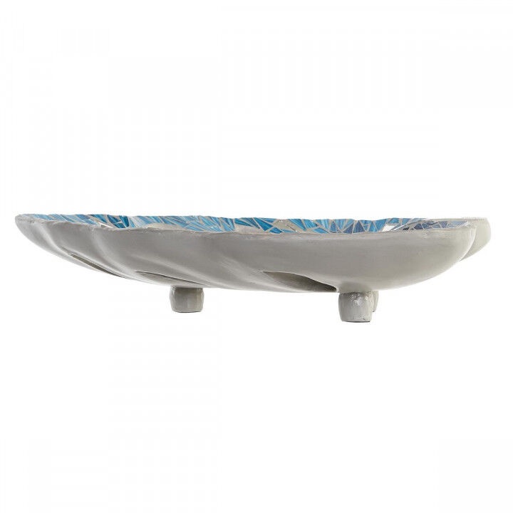 Tischdekoration DKD Home Decor Blau grün Harz Kristall 45 x 36 x 9 cm 43 x 36 x 9 cm (2 Stück)