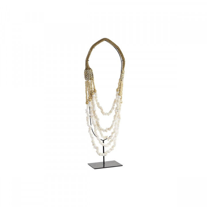 Figurine Décorative DKD Home Decor Collier Fer Coquillages (21 x 10 x 62 cm)