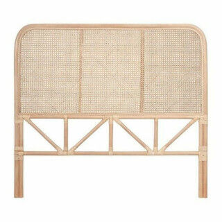 Kopfende des Betts DKD Home Decor natürlich Rattan 178 x 4 x 128 cm