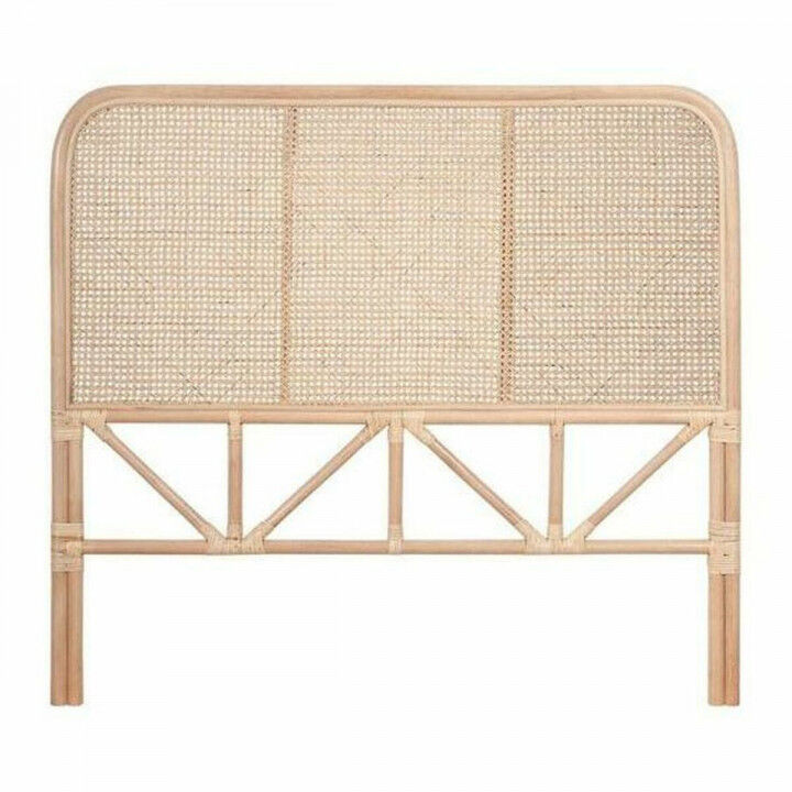 Cabecero de Cama DKD Home Decor Natural Ratán 178 x 4 x 128 cm