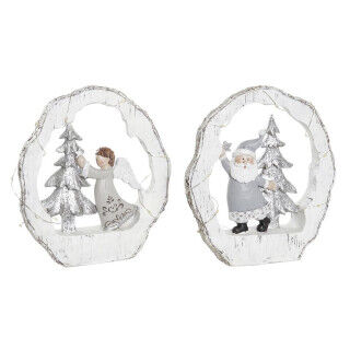 Christmas bauble DKD Home Decor Resin (17 x 4,5 x 19 cm) (2 Units)