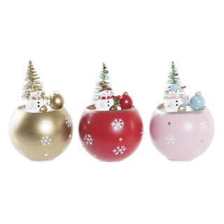 Adorno Navideño DKD Home Decor MDF (8 x 8 x 11 cm) (3) (3 Unidades)