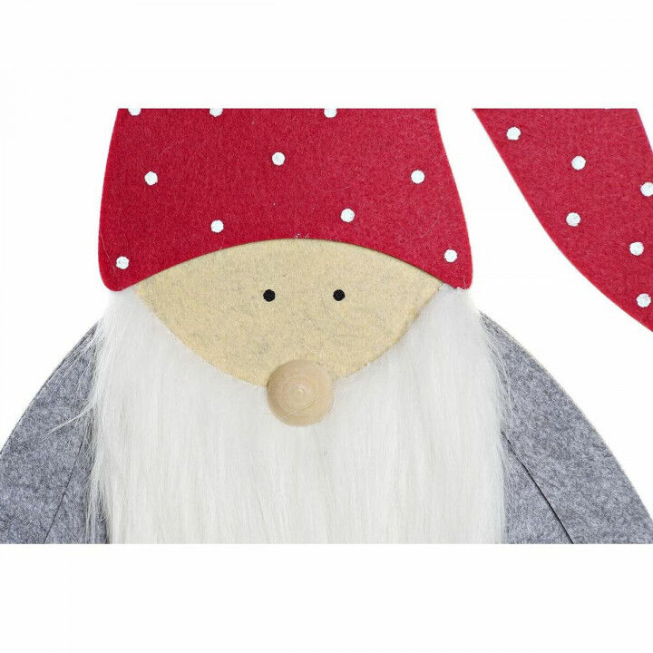 Adorno Navideño DKD Home Decor MDF Fieltro (34 x 6 x 64 cm) (2 Unidades)