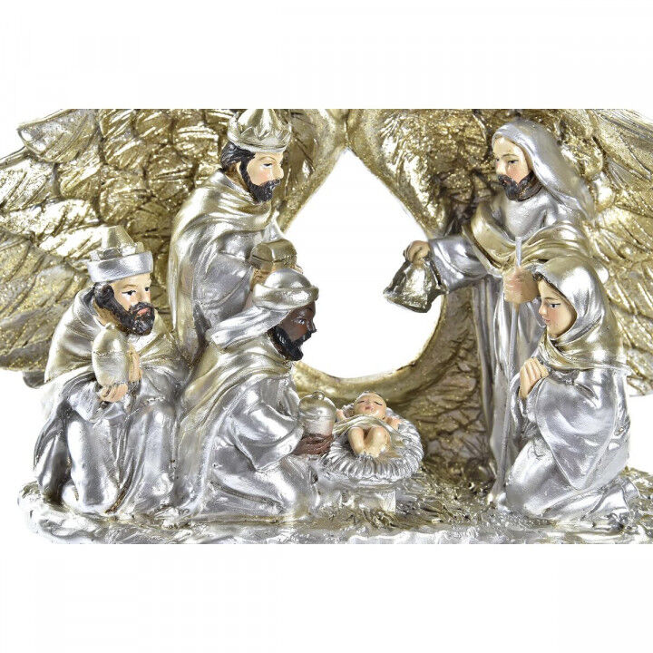 Adorno Navideño DKD Home Decor Resina (27,5 x 7 x 10,5 cm) (2 Unidades)