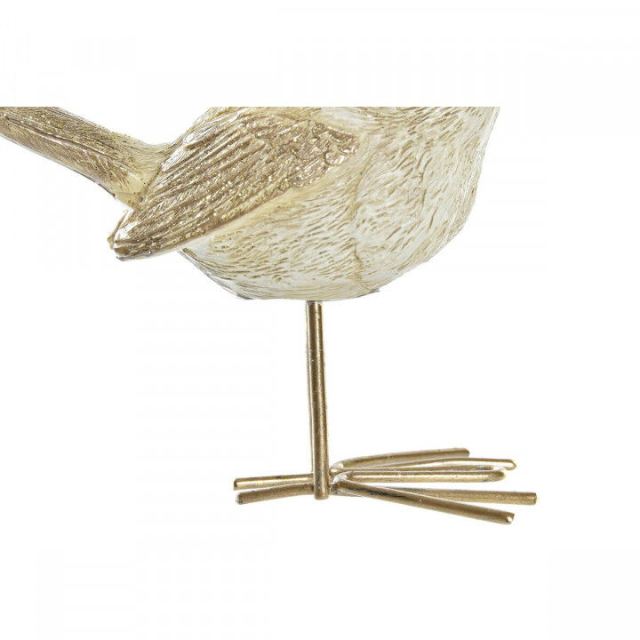 Decorazione Natalizia DKD Home Decor Resina Uccello (11 x 5 x 9,5 cm) (2 Unità)