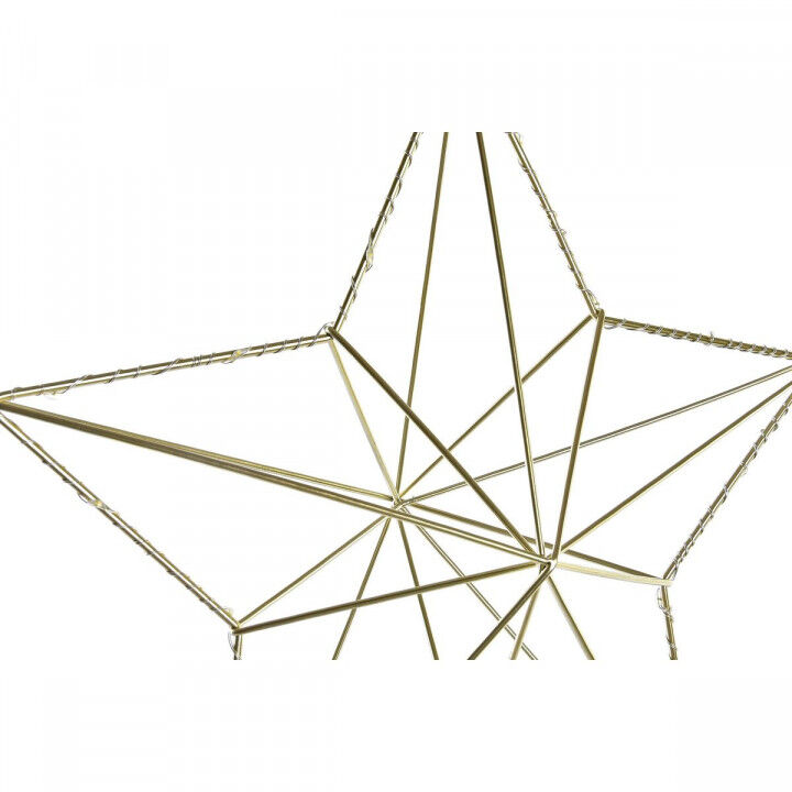 Décorations de Noël DKD Home Decor Métal Étoile (2 Unités) (30 x 11 x 30 cm)