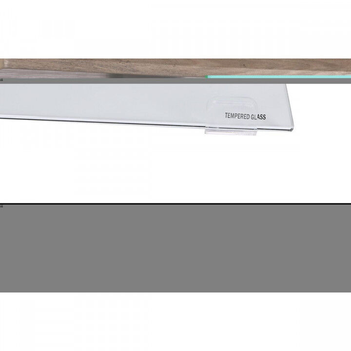 Recibidor DKD Home Decor Transparente Gris claro 120 x 40 x 76 cm