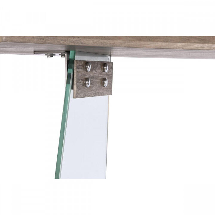 Recibidor DKD Home Decor Transparente Gris claro 120 x 40 x 76 cm