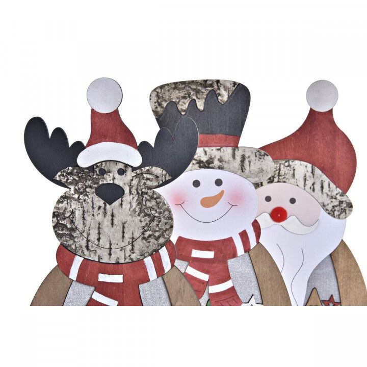 Verlichte decoratie DKD Home Decor Kerstmis (18 x 7 x 40,5 cm) (3 Stuks)