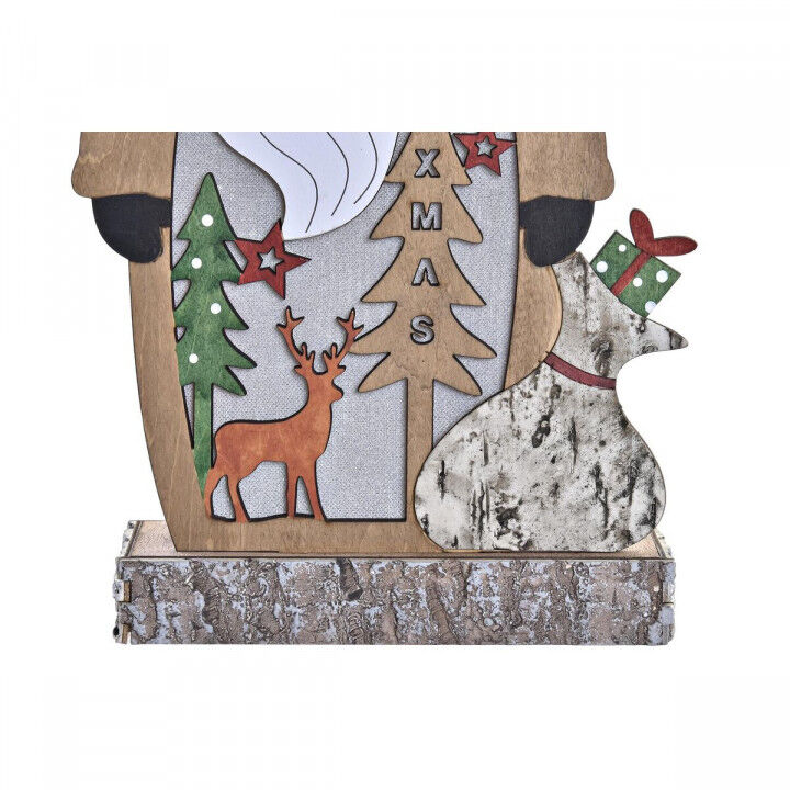 Verlichte decoratie DKD Home Decor Kerstmis (18 x 7 x 40,5 cm) (3 Stuks)