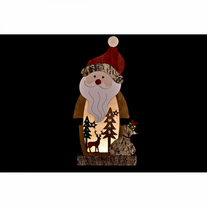 Verlichte decoratie DKD Home Decor Kerstmis (18 x 7 x 40,5 cm) (3 Stuks)