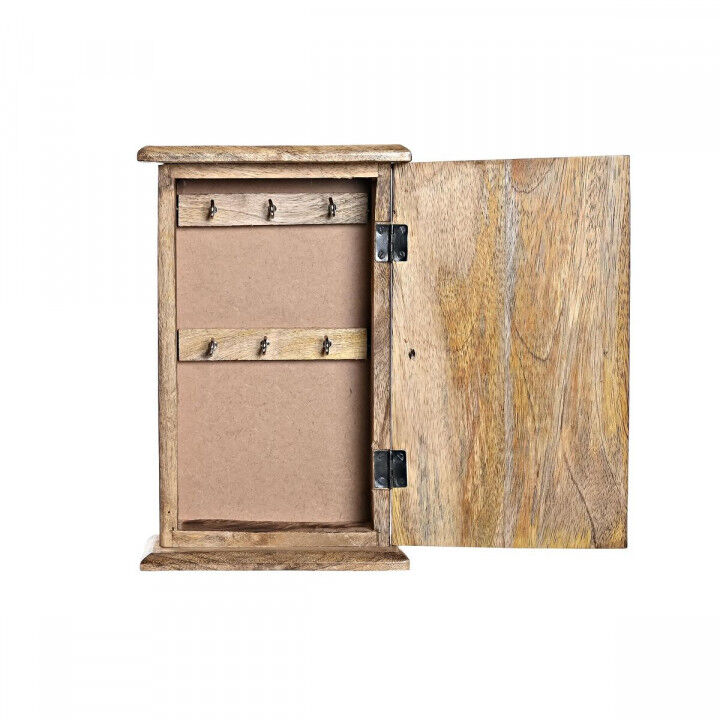 Key cupboard DKD Home Decor Brown Dark brown 18 x 7,5 x 28 cm