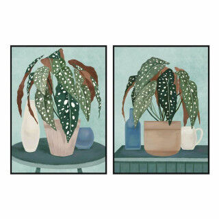 Toile DKD Home Decor polystyrène Toile 90 x 4 x 120 cm