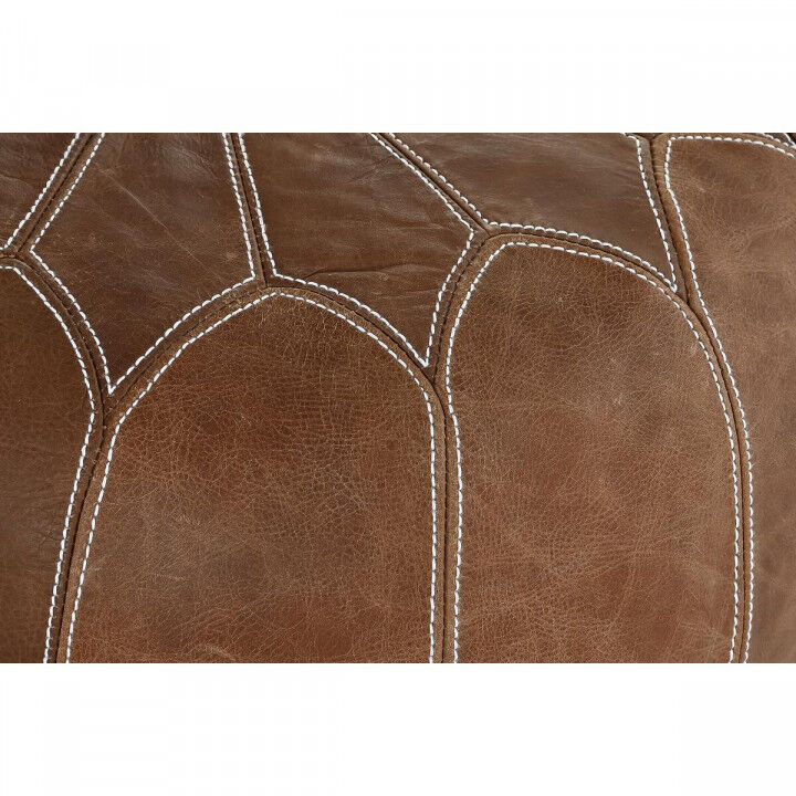 Footrest DKD Home Decor Brown Vintage 48 x 48 x 35 cm