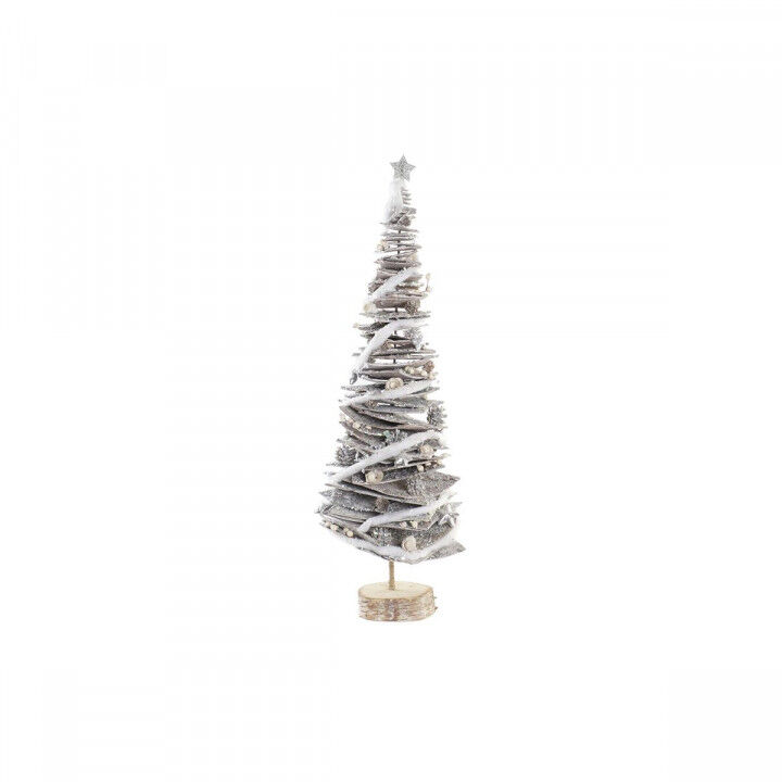 Weihnachtsbaum DKD Home Decor natürlich Birke Verschneit 34 x 34 x 102 cm