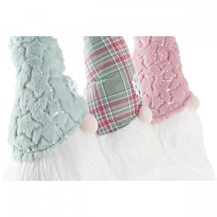 Weihnachtsmann DKD Home Decor Rot grün Rosa Zwerg 17 x 16 x 54 cm (3 Stück)