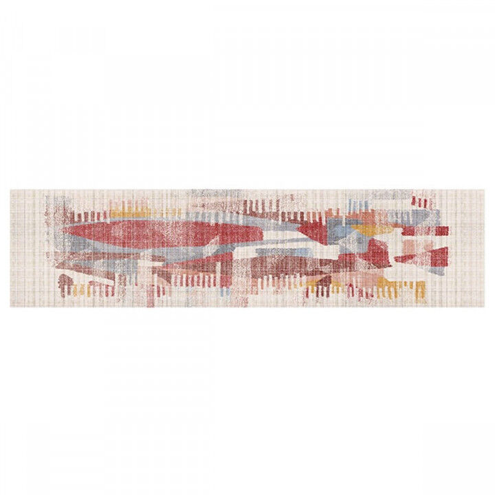 Tappeto DKD Home Decor Finitura invecchiata Poliestere Multicolore (60 x 240 x 0,7 cm)