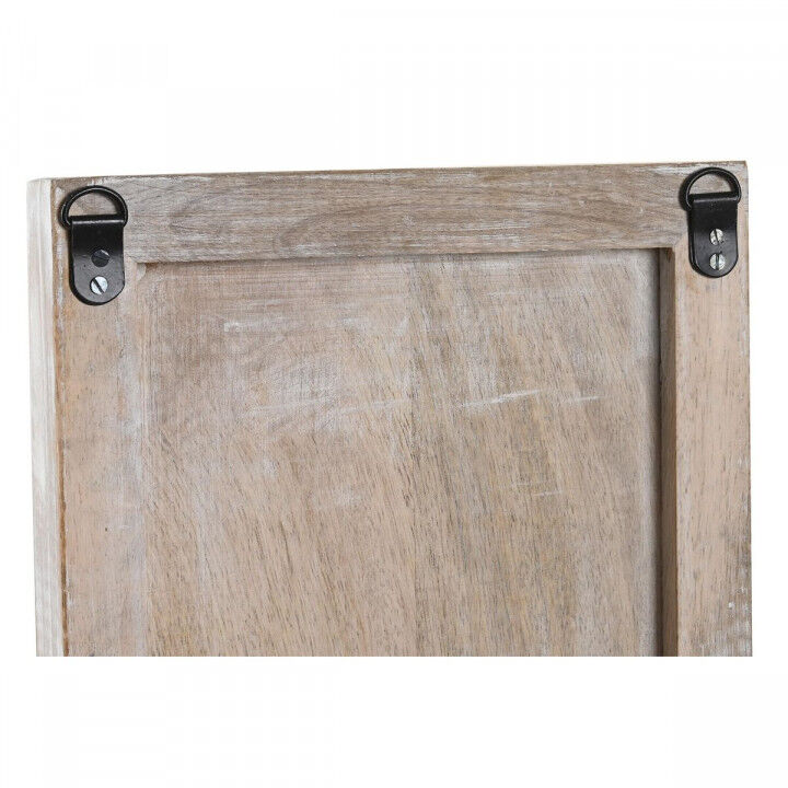 Decorazione da Parete DKD Home Decor Specchio Albero Bianco Legno MDF (45 x 2,5 x 65 cm)