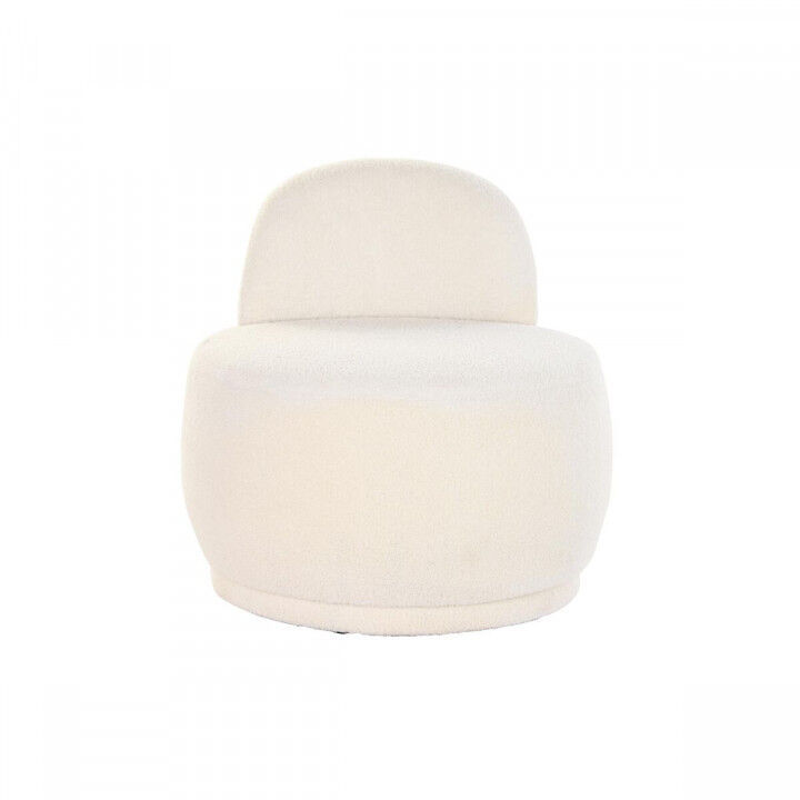 Armchair DKD Home Decor White 66 x 66 x 66 cm