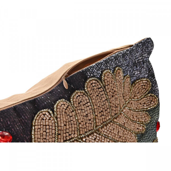 Kussenhoes DKD Home Decor 60 x 1 x 40 cm Lakens Multicolour