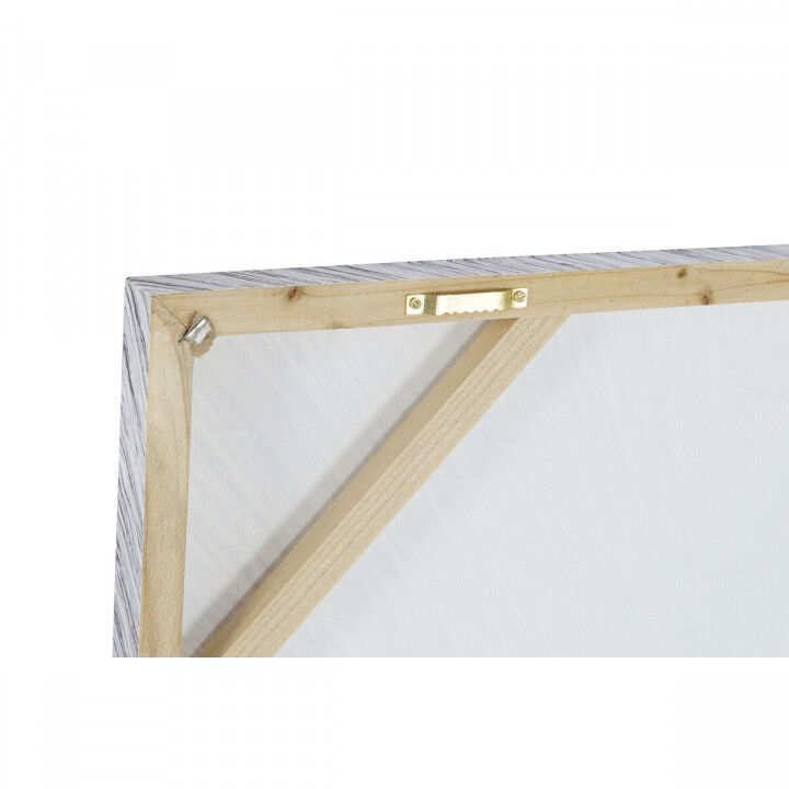 Tela Home ESPRIT Bianco Marrone Beige Dorato Buddha Orientale 70 x 3 x 100 cm (2 Unità)