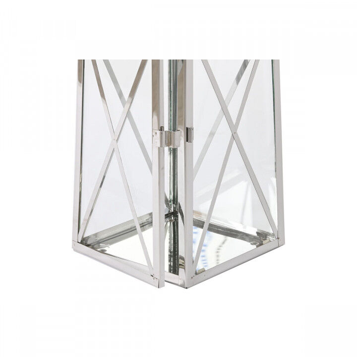 Lykta Home ESPRIT Zilverkleurig Kristal Staal Verchroomd 20 x 20 x 48 cm (3 Onderdelen)
