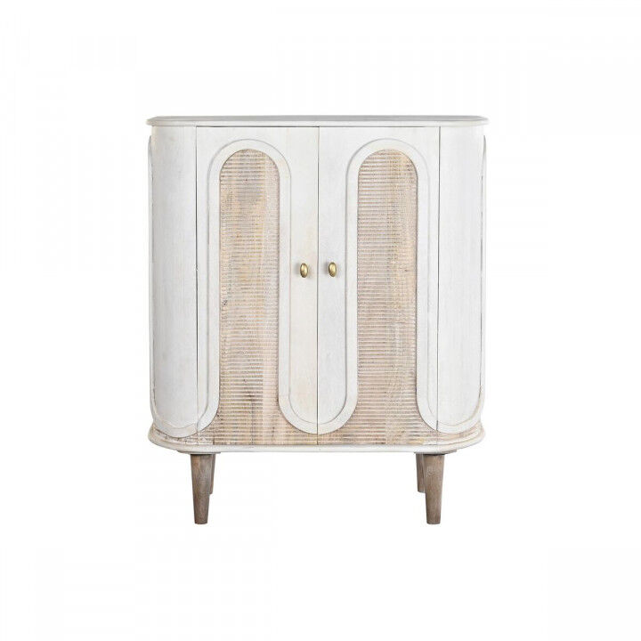 Dressoir DKD Home Decor Wit Metaal Ijzer Mangohout 92 x 40 x 113 cm