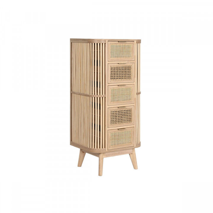 Chest of drawers Home ESPRIT Golden Natural Fir 48 x 35 x 105 cm