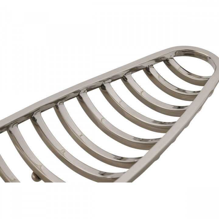 Centre de Table Home ESPRIT Argenté Acier 51 x 12 x 6 cm