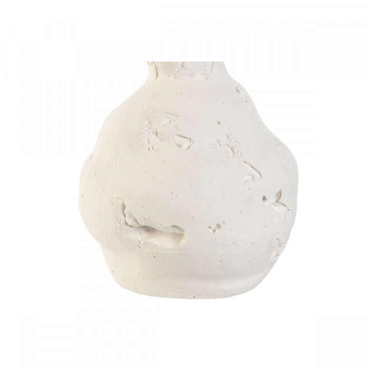 Vase Home ESPRIT Weiß aus Keramik Handwerks-Stil 13 x 13 x 24 cm