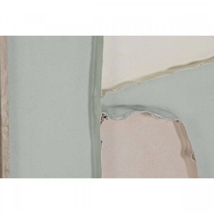 Canvas Home ESPRIT Green Beige Abstract Urban 92 x 3,8 x 92 cm (2 Units)