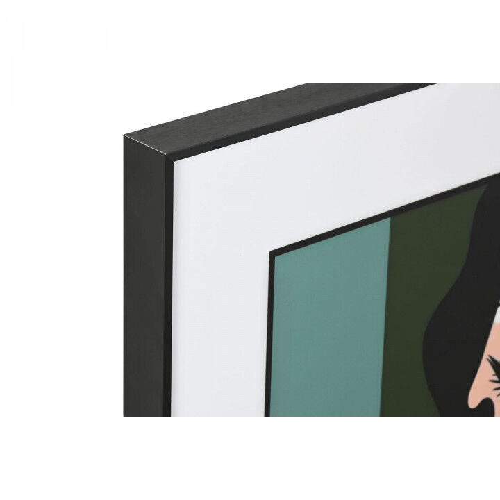 Cadre Home ESPRIT Aluminium Bois MDF 80 x 3,5 x 80 cm