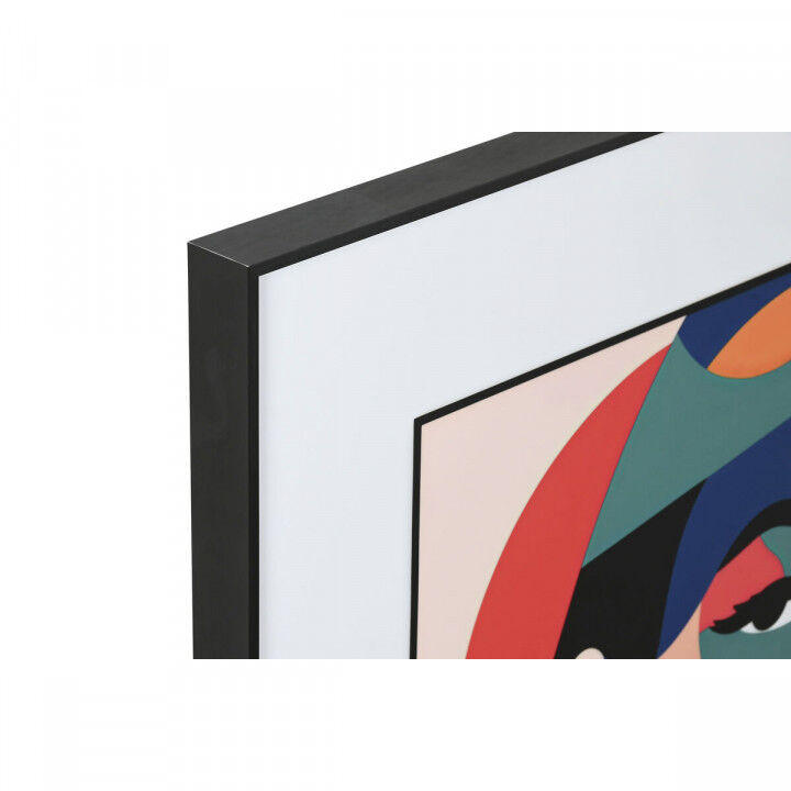 Schilderij Home ESPRIT Aluminium Hout MDF 80 x 3,5 x 80 cm