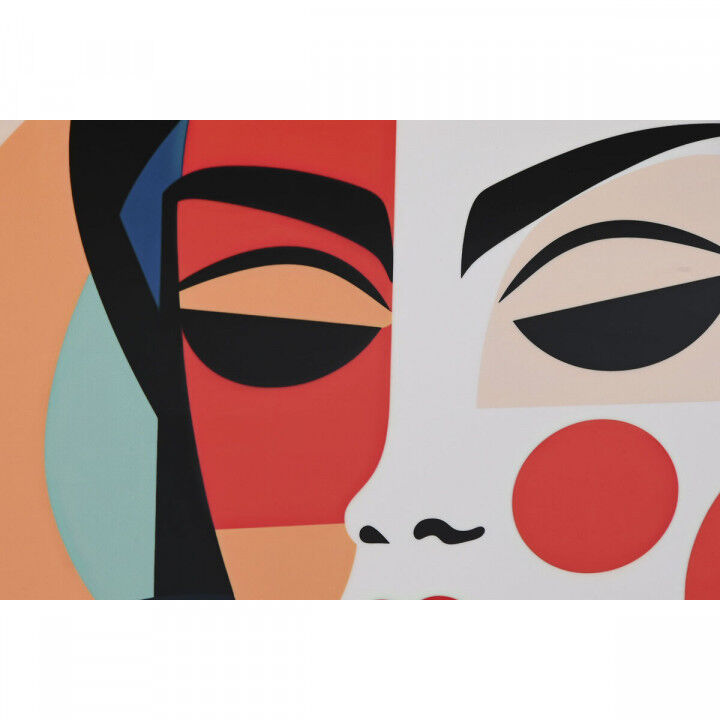 Painting Home ESPRIT Aluminium MDF Wood 80 x 3,5 x 80 cm