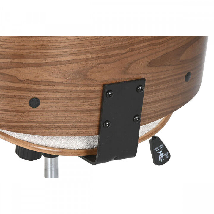 Office Chair Home ESPRIT Brown Beige Silver