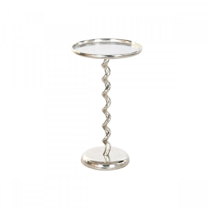 Tavolo aggiuntivo Home ESPRIT Argentato 35 x 35 x 61 cm
