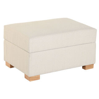 Voetensteun Home ESPRIT Beige Stads 70 X 50 X 40 CM